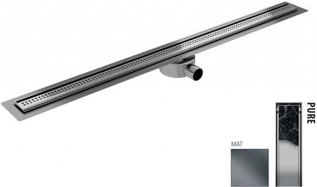 Wiper New Elite Slim Pure Zestaw Odpływ Liniowy 80Cm Mat (100340203080)