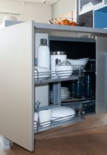 Zdjęcie Magic-Corner Standard Arena Classic Silver 1000 / 600 / lewy / szary - Łęczna