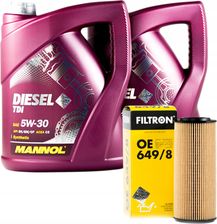 Zdjęcie BMW 5 E60/E61 530D FILTR OLEJU OE649/8 + MANNOL OE649/8 - Rydułtowy