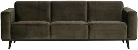 Be Pure Sofa Statement 3-osobowa 230 cm velvet ciepły zielony 377088-156