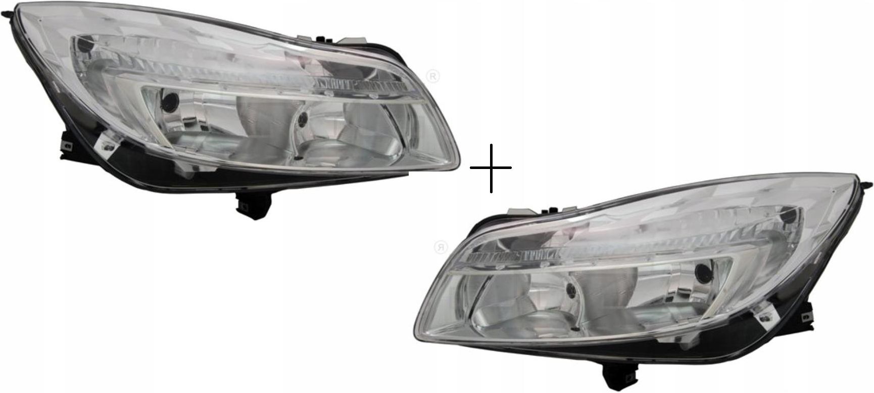 daytime Dømme pad Lampa przednia 2X REFLEKTOR LAMPY L+P H1/H7 OPEL INSIGNIA A 20-11764-05-2  /11763-05-2 - Opinie i ceny na Ceneo.pl