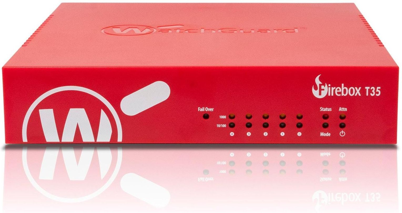 Firewall sprzętowy Watchguard Firebox Trade up to T35 WGT35063WW