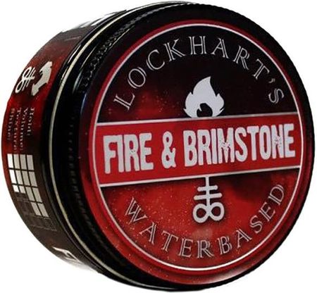 Lockhart'S Pomada Do Stylizacji Włosów Fire & Brimstone Waterbased Pomade 105G