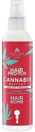 Kallos Odżywka Do Włosów Pro Tox Cannabis Z Olejkien Z Nasion Konopi 200 ml 