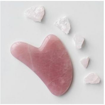 FLUFF KAMIEŃ GUA SHA DO MASAŻU TWARZY RÓŻOWY KWARC - zdjęcie 3 FLUFF KAMIEŃ GUA SHA DO MASAŻU TWARZY RÓŻOWY KWARC