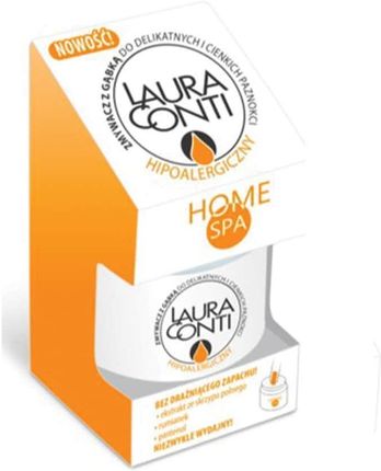 Laura Conti Home Spa Zmywacz Z Gąbką Do Delikatnych I Cienkich Paznokci 50ml