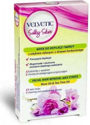 Velvetic Silky Skin Różany Wosk Do Depilacji Twarzy
