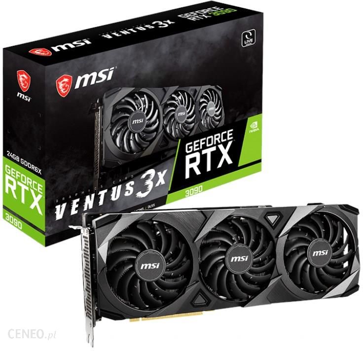 MSI GeForce RTX 3090 VENTUS 3X 24GB OC GDDR6X