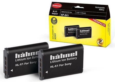 HAHNEL ZESTAW BATERII SONY HL-X1 TWIN PACK