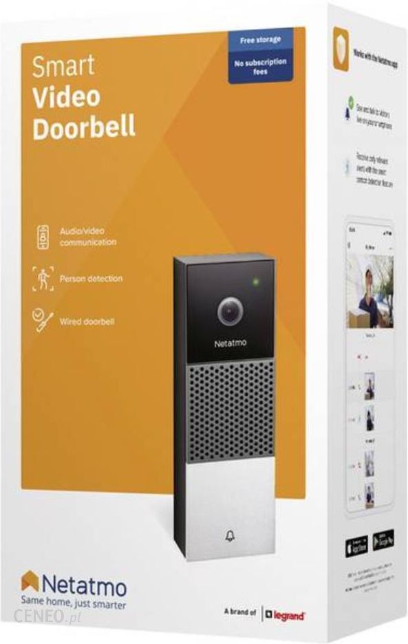 Netatmo Wideo Doorbell NDB-EC (NDBEC)