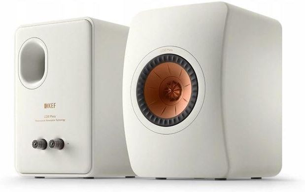 фото Фронтальні акустичні колонки KEF LS50 Meta Mineral White