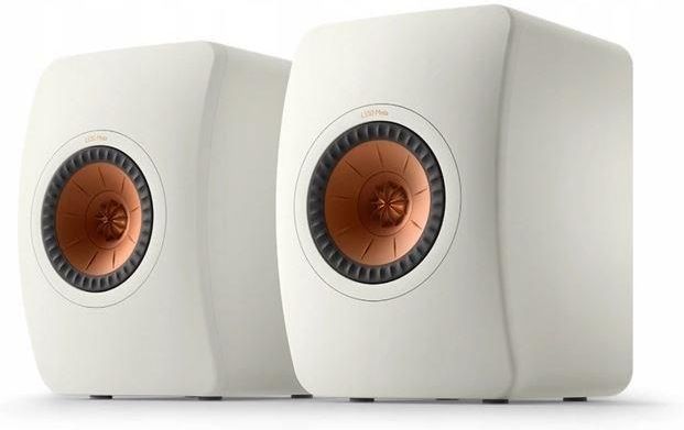 фото Фронтальні акустичні колонки KEF LS50 Meta Mineral White