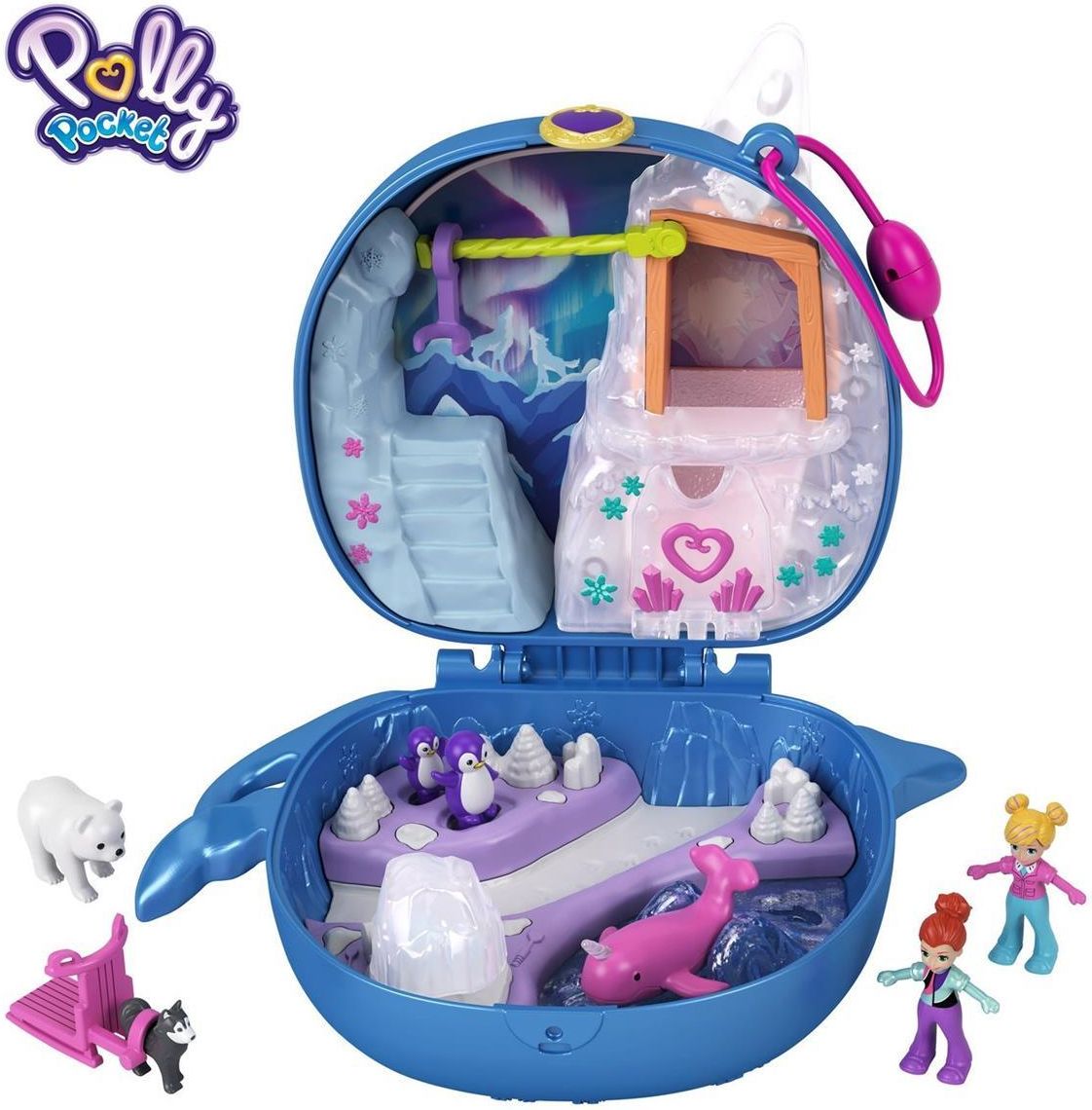 Polly Pocket Amigos na Moda Mod2 - Mattel - nivalmix