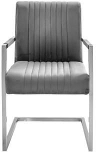 Invicta Interior Krzesło Big Aston Szare 39409