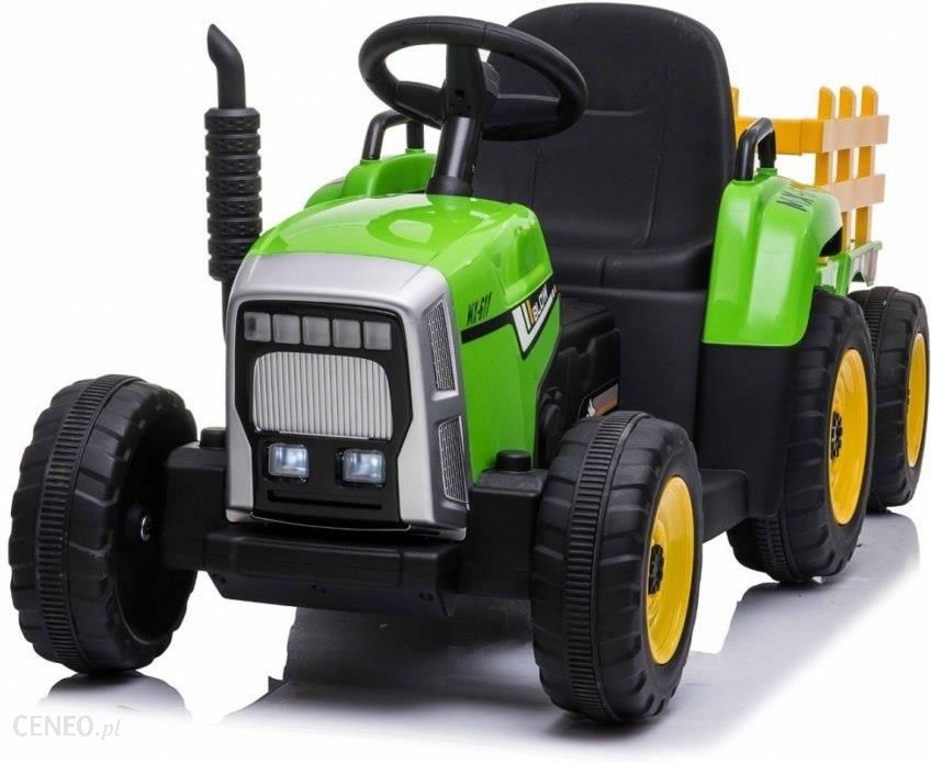9 Planet Pojazd Traktor Na Akumulator Z Przyczepą Blow Zielony Z Pilotem Xmx-611 Traktor  (PAXMX611ZIE)
