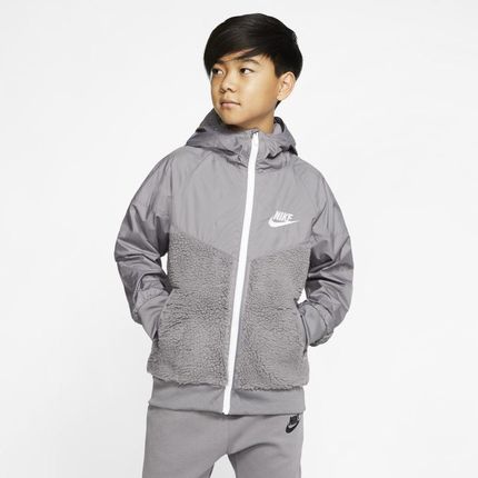 Nike sportswear windrunner on sale sherpa