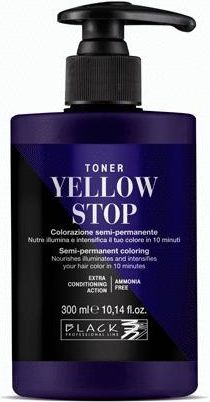 Black Professional Line Toner Koloryzujący Do Włosów Semi Permanent Coloring Toner Yellowstop 300ml