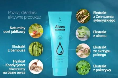 Szampon do wosw Duolife Sa Duolife Beauty Care Aloes Daily 220ml - Opinie  i ceny na Ceneo.pl