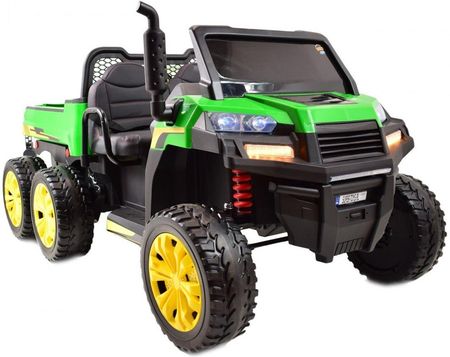 Super Toys Buggy 6 Kołowy Dla 2 Dzieci, Zielony A730-2