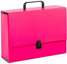 Zdjęcie Tadeo Trading Teczka Z Rączką Penmate A4 10Cm Róż Malinowy - Września