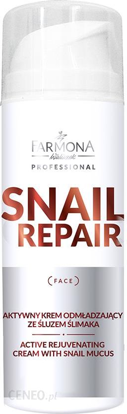 Aktywny krem odmładzający ze śluzem ślimaka Farmona Professional Snail Repair 150 ml