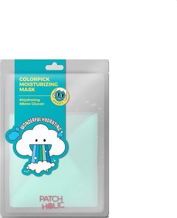 Colorpick Moisturizing Mask turkusowa nawilżająca maska w płachcie 20ml