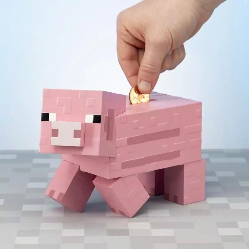 SKARBONKA MOJANG ORYGINAŁ ŚWINKA ŚWINIA MINECRAFT - zdjęcie 1 SKARBONKA MOJANG ORYGINAŁ ŚWINKA ŚWINIA MINECRAFT