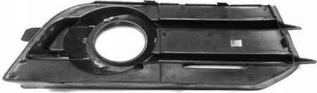 ATRAPA ZDERZAKA AUDI A1 10-15 HALOGEN CHROM LEWA - zdjęcie 2