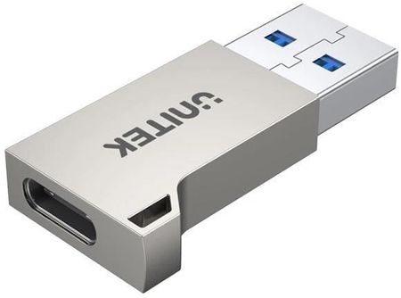 UNITEK ADAPTER UNITEK A1034NI USB-A - USB-C 3.1 GEN1 SREBRNY (A1034NI)
