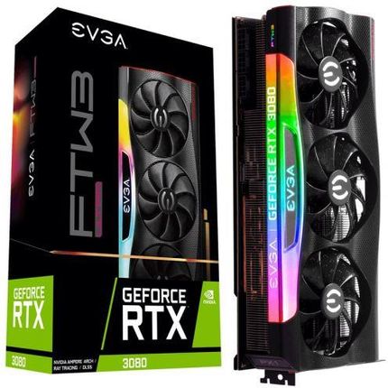 グラフィックボード・グラボ・ビデオカード EVGA GeForce RTX 3080 FTW3 Ultra Gaming EVGA GeForce RTX 3080 ULTRA GAMING FTW3 LHR 10GB GDDR6X