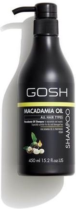 Gosh Odżywczy Szampon Do Włosów Macadamia Oil 450 ml