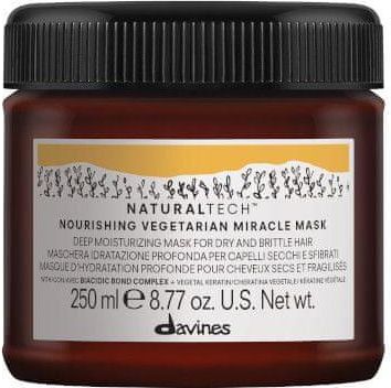 Davines NaturalTech Odżywcza maska wegetariańska do włosów suchych i łamliwych  250ml