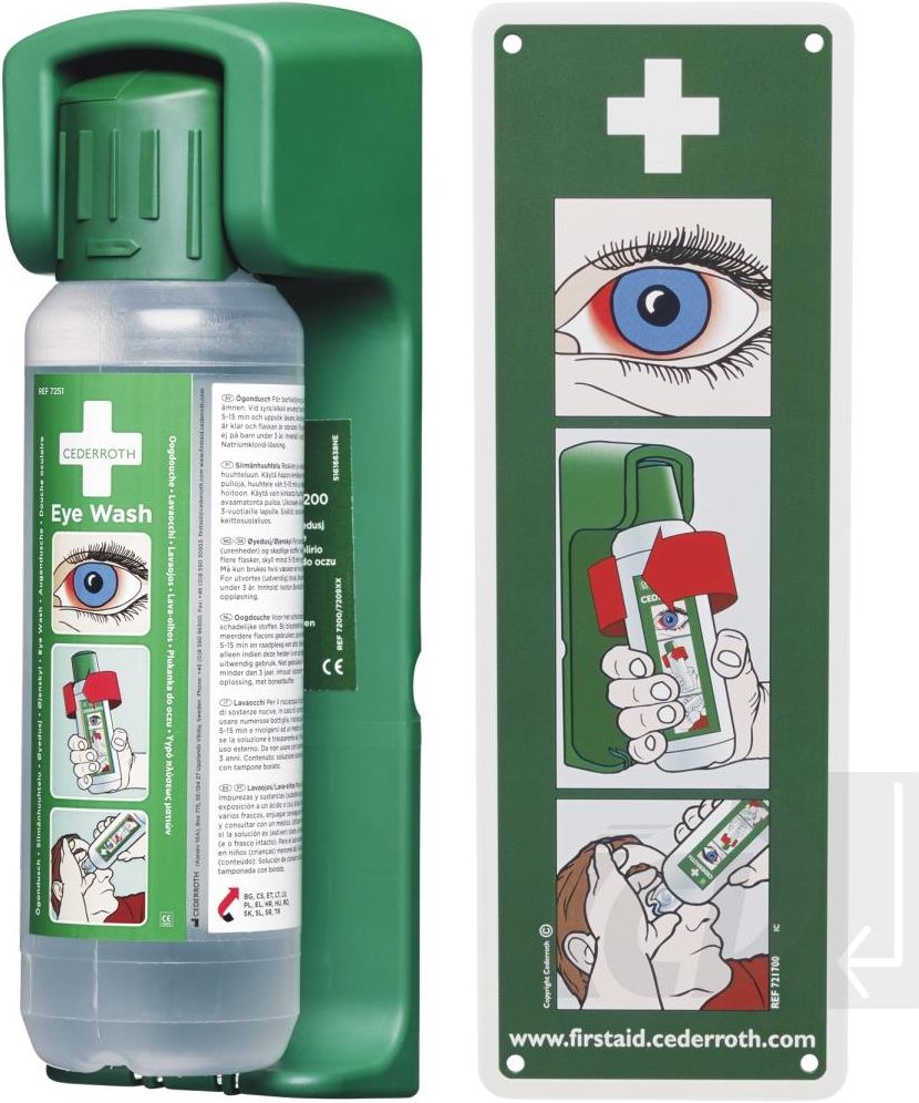 Support Mural Pour Solution Cederroth 500 ML | Manutan Collectivités