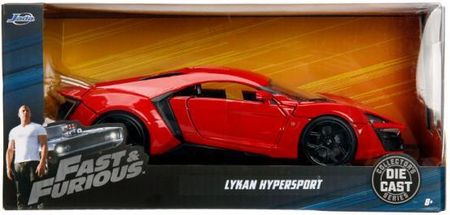 Dickie Auto Fast&Furious Szybcy i wściekli Lykan Hypersport 1:24  