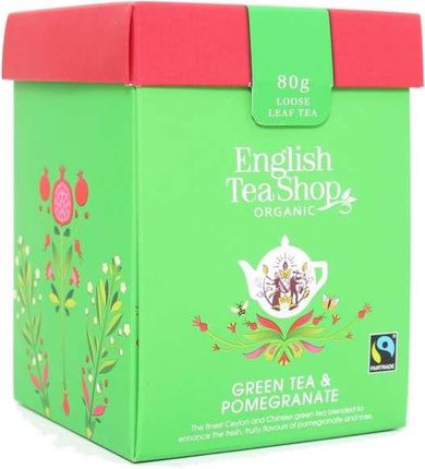 English Tea Shop - Zielona herbata Green Tea & Pomegranate 80g