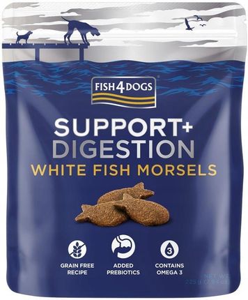 Fish4Dogs F4D White Fish Morsels 225G