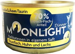 Moonlight Dinner Nr 4 Tuńczyk + Kurczak + Łosoś 80G