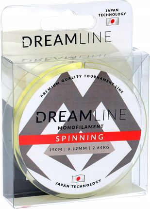 Żyłka Mikado Dreamline Spinning 150M 0.18Mm Żółta Zdl410150018