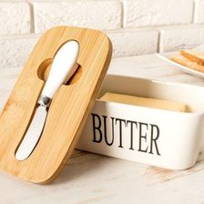 Zdjęcie Gadget Master Ceramiczna Maselniczka Z Nożem - Jeziorany