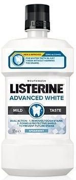 Listerine Wybielający Zęby Advance White Mild Taste 500Ml