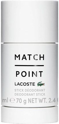 Lacoste Match Point Essential 75Ml Dezodorant W Sztyfcie 
