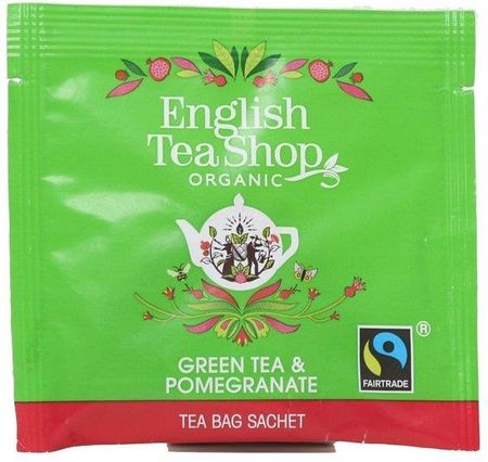 English Tea Shop Zielona herbata Premium Green Tea & Pomegranate 50x2g