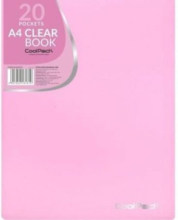 Coolpack Pastel Teczka Clear Book A4 20 Koszulek Róż