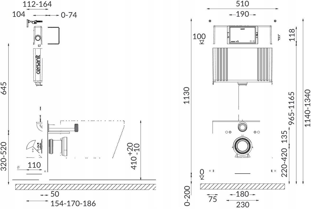 Cersanit Set B226 Zen (S701411)