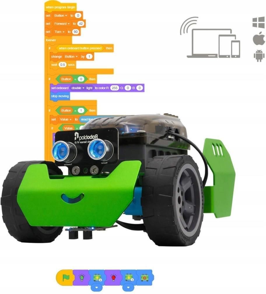Robobloq Q-Scout Robot Edukacyjny - zdjęcie 2 Robobloq Q-Scout Robot Edukacyjny
