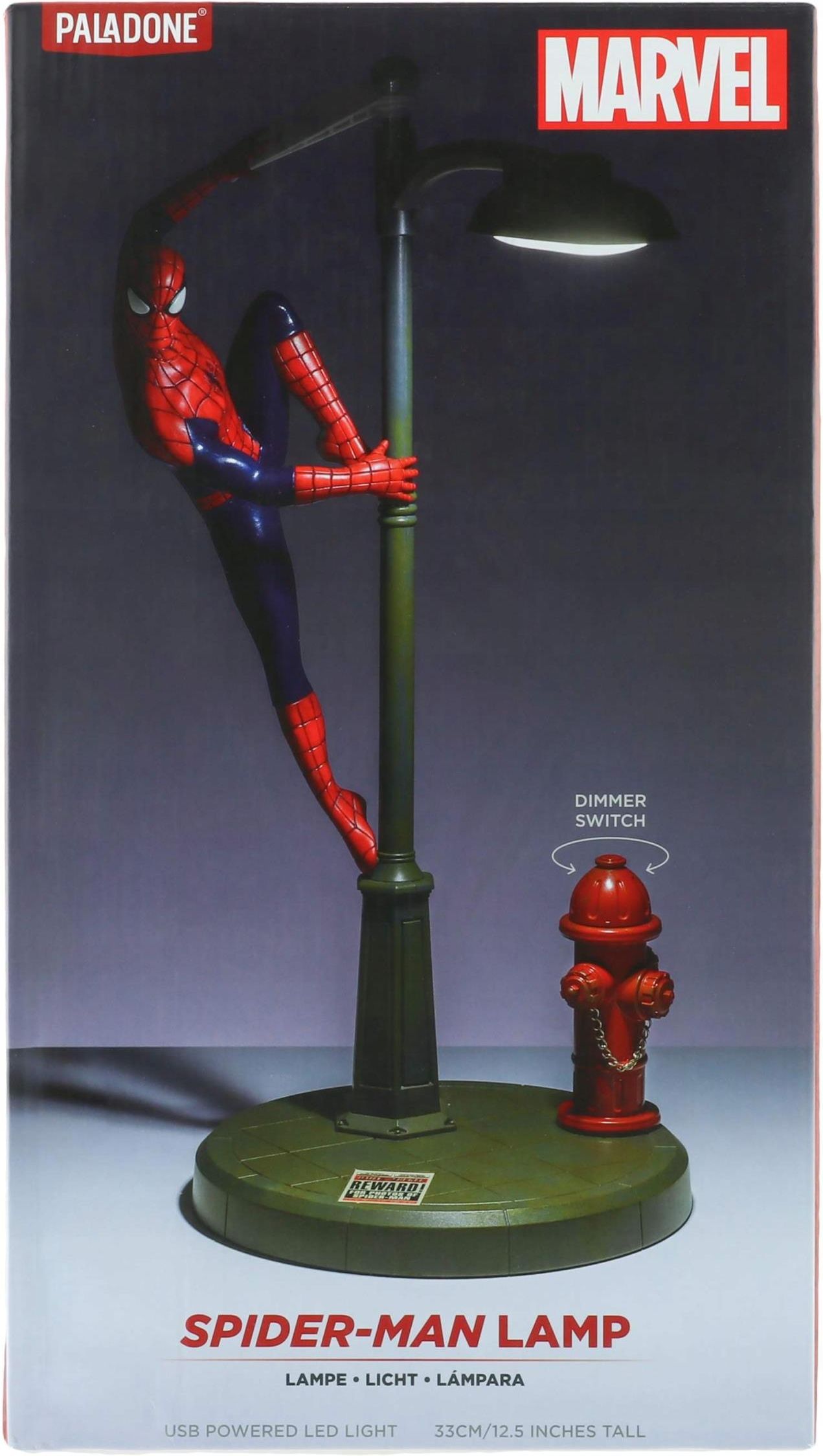 Lampka Nocna Spiderman Latarnia Spider Man - zdjęcie 5 Lampka Nocna Spiderman Latarnia Spider Man
