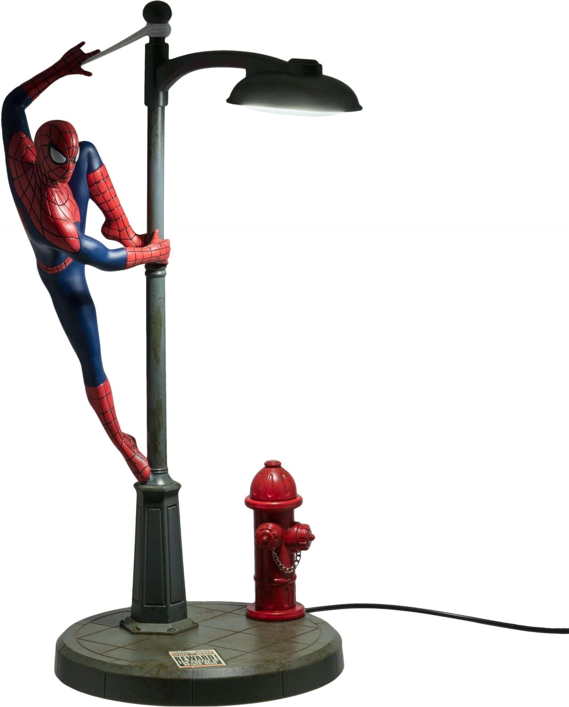 Lampka Nocna Spiderman Latarnia Spider Man - zdjęcie 1 Lampka Nocna Spiderman Latarnia Spider Man