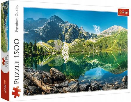Trefl Puzzle 1500el. Jezioro Morskie Oko Tatry 26167