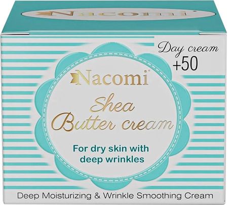 Crema Giorno NACOMI Con Burro Di Karité E Acido Ialuronico - Idratante Con Olio Di Avocado E Macadamia, 50ML - Foto 4