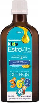 EstroVita Immuno Kids Olej z naturalnym aromatem cytrynowym 150 ml